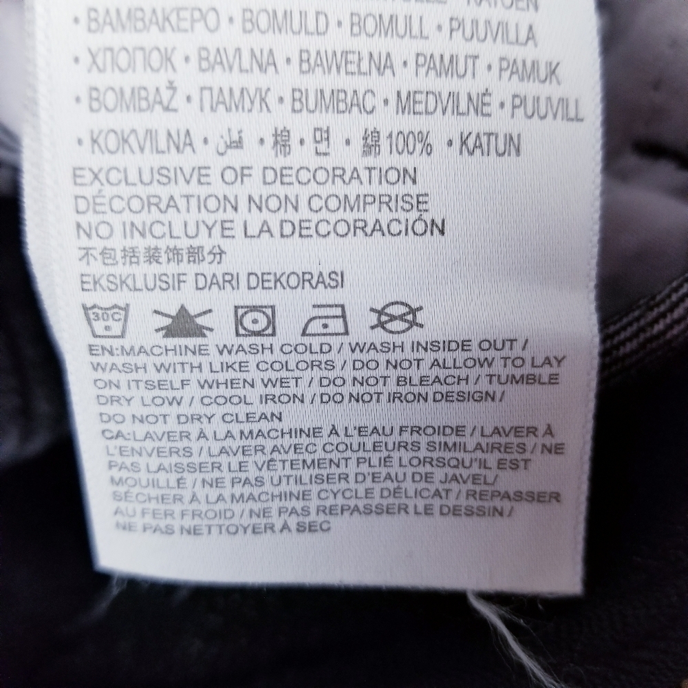 Levi's SilverTab 91G335 Stay Loose Straight Leg Black Jeans NWT - Picture 10 of 10